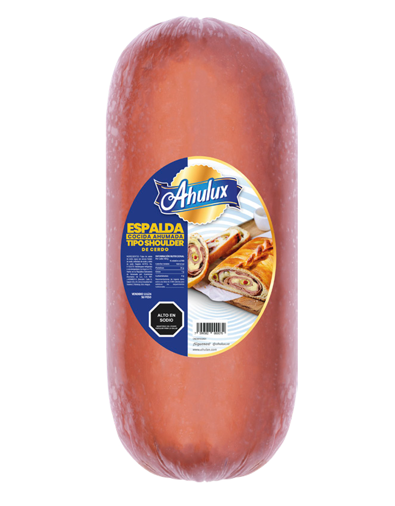 ESPALDA COCIDA  AHUMADA TIPO  SHOULDER DE  CERDO