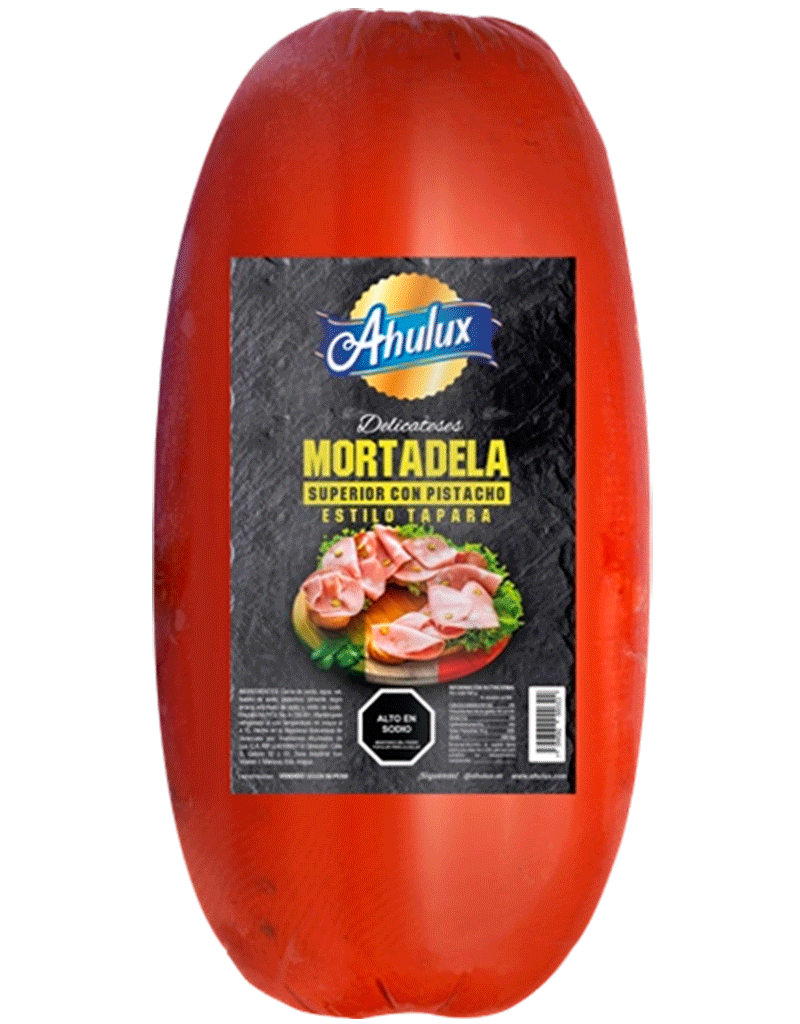 MORTADELA SUPERIOR CON PISTACHO ESTILO TAPARA