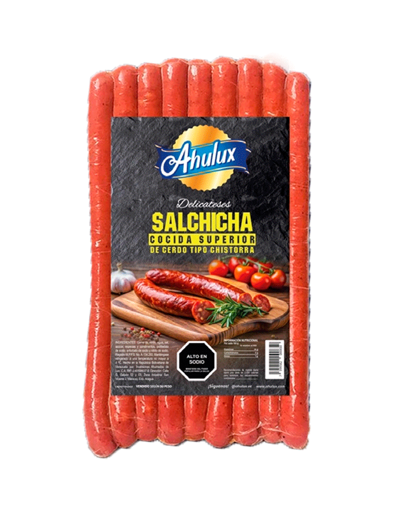 SALCHICHA COCIDA SUPERIOR DE CERDO TIPO CHISTORRA PICANTE