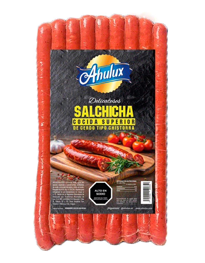 SALCHICHA COCIDA SUPERIOR DE CERDO TIPO CHISTORRA