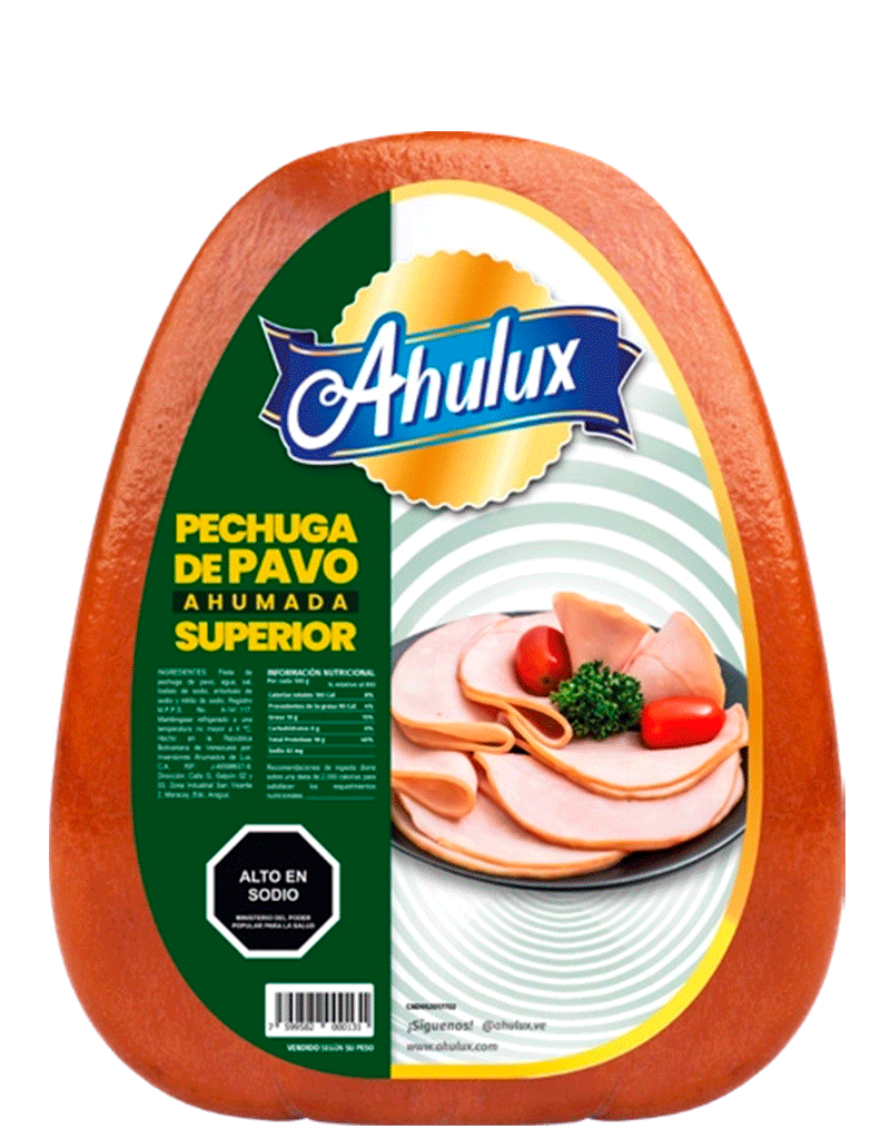 PECHUGA DE  PAVO AHUMADA  SUPERIOR