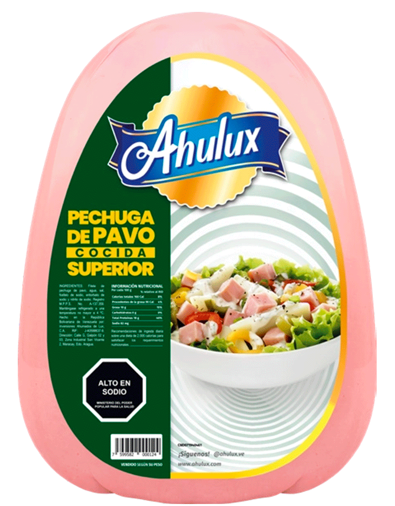 PECHUGA DE  PAVO COCIDA  SUPERIOR