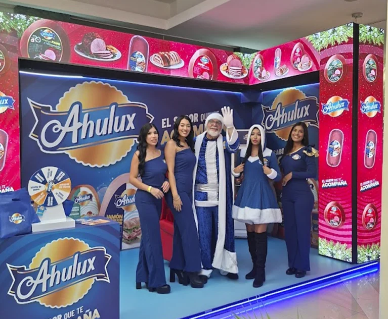Ahulux, sabor que acompañó el evento más importante del retail venezolano. 