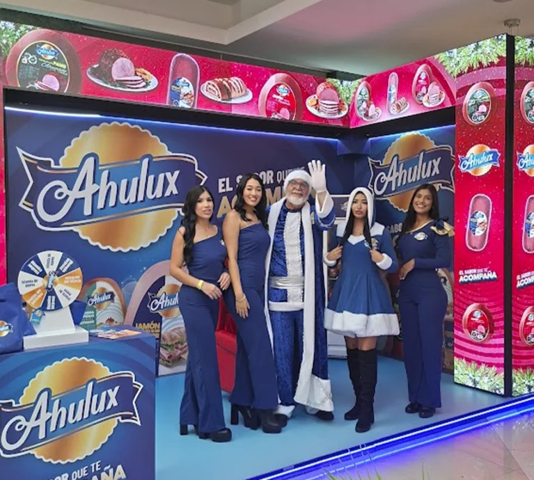 Ahulux, sabor que acompañó el evento más importante del retail venezolano. 