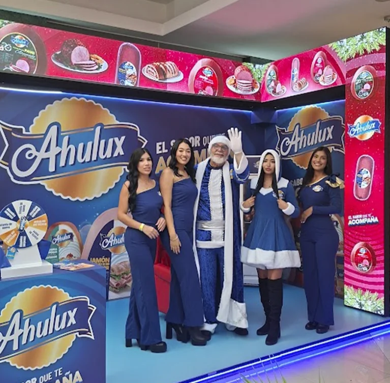 Ahulux, sabor que acompañó el evento más importante del retail venezolano. 